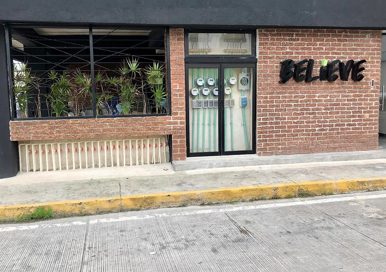 Vintage And Modern Studio Con Alberca En Rooftop Believe Playa del Carmen Lägenhet