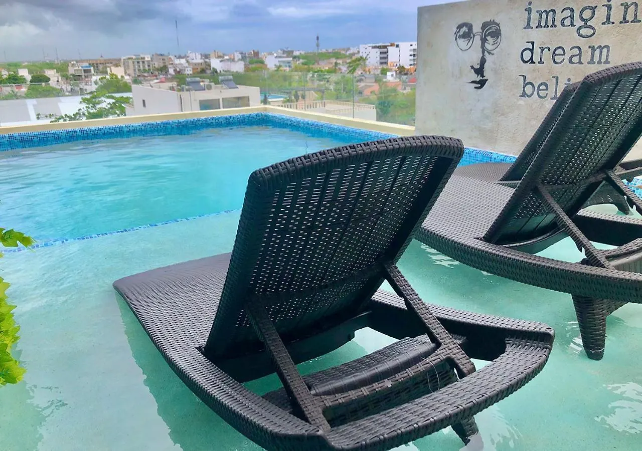Vintage And Modern Studio Con Alberca En Rooftop Believe Playa del Carmen 0*,  Mexiko